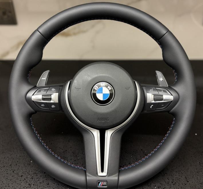 BMW M sportstuur leder